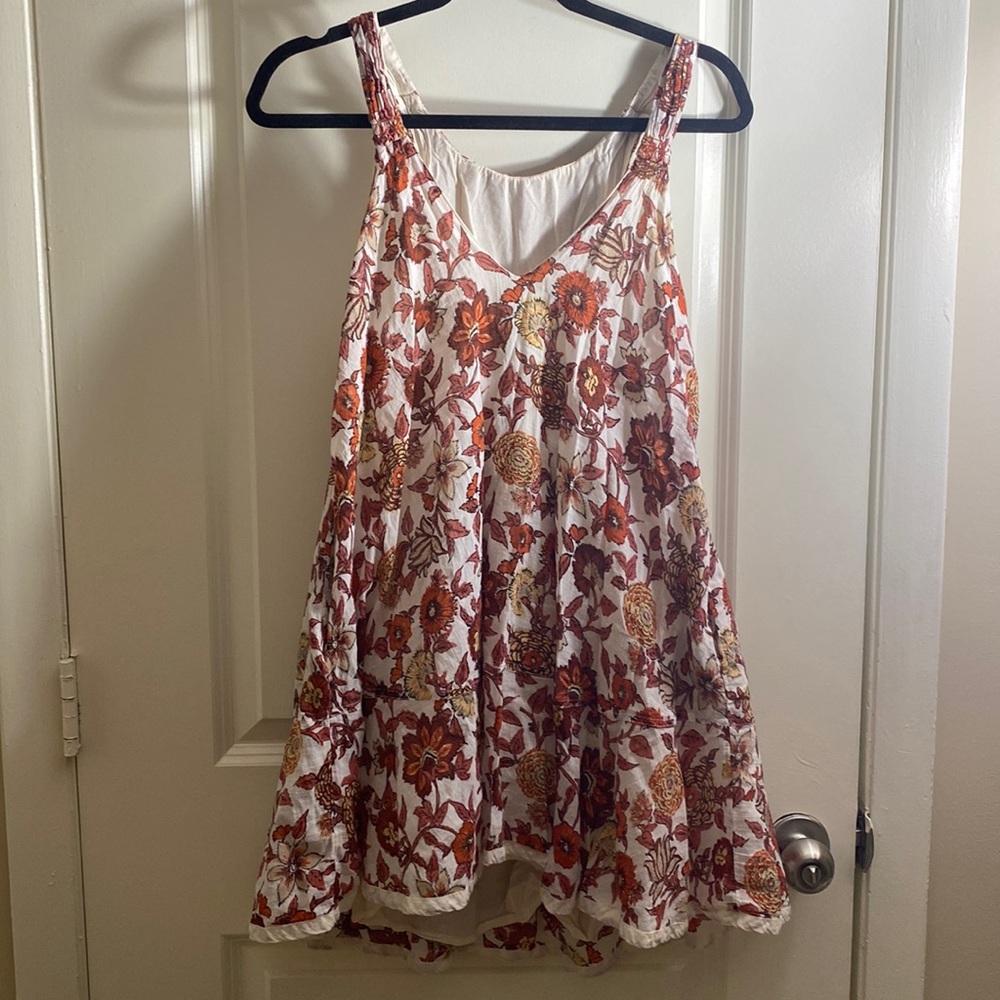 Floral mini dress